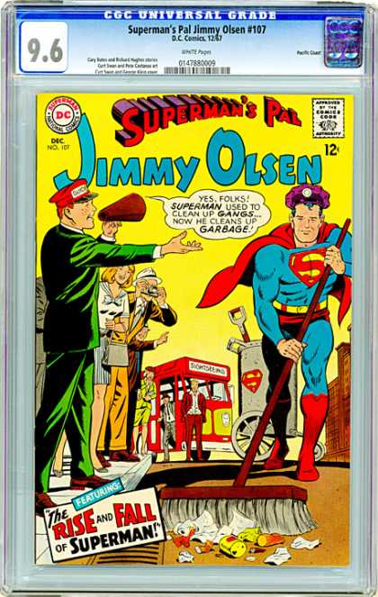 CGC Graded Comics - Superman's Pal Jimmy Olsen #107 (CGC)