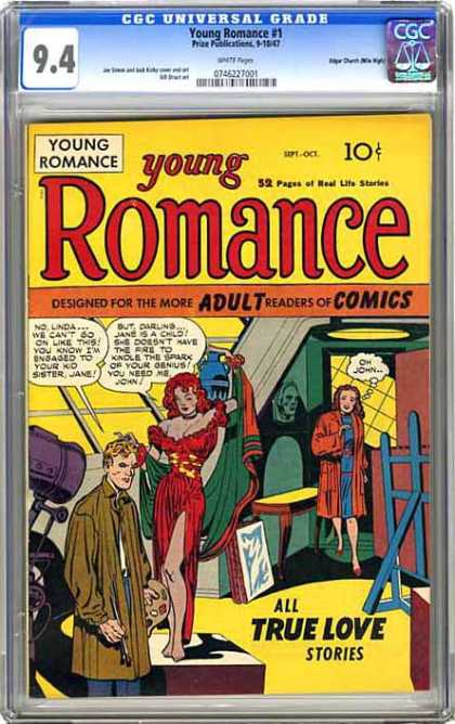 CGC Graded Comics - Young Romance #1 (CGC)