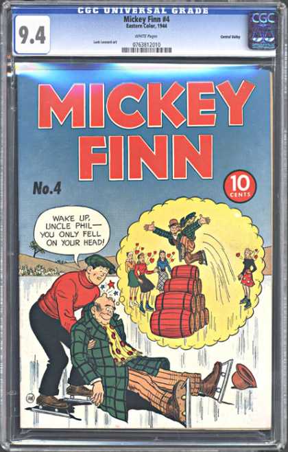 CGC Graded Comics - Mickey Finn #4 (CGC)