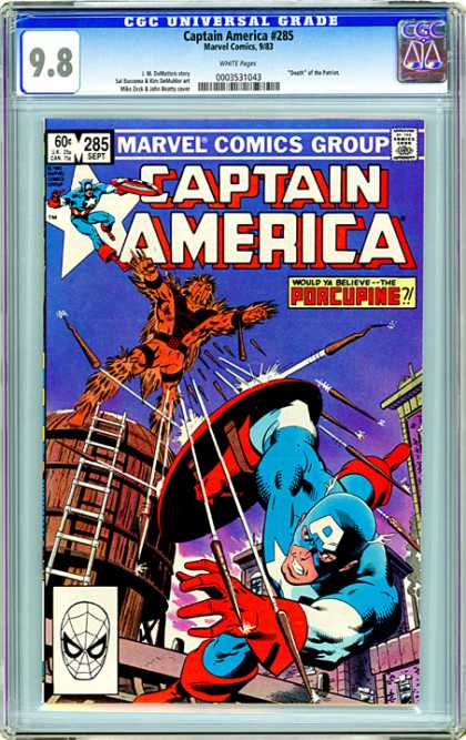 CGC Graded Comics - Captain America #285 (CGC)