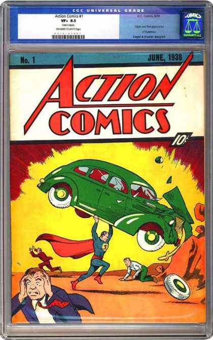 CGC Graded Comics - Action Comics #1 (CGC)
