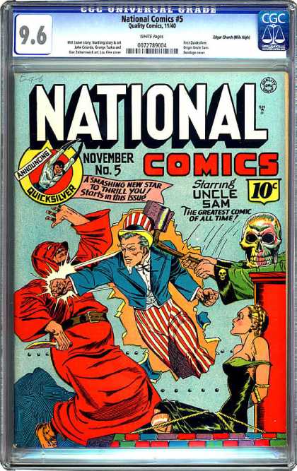 CGC Graded Comics - National Comics #5 (CGC)