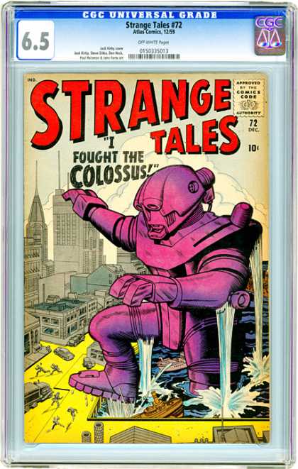 CGC Graded Comics - Strange Tales #72 (CGC)