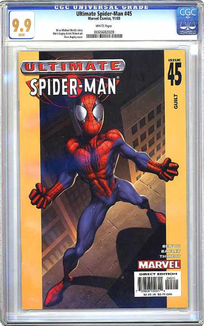 CGC Graded Comics - Ultimate Spider-Man #45 (CGC)