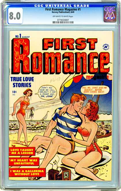 CGC Graded Comics - First Romance Magazine #1 (CGC)