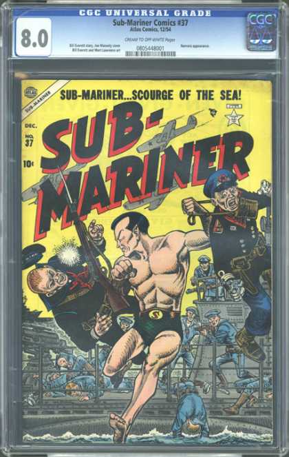 CGC Graded Comics - Sub-Mariner Comics #37 (CGC)