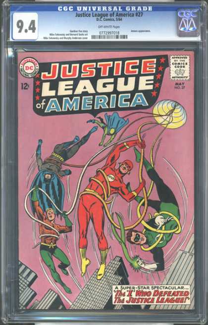 CGC Graded Comics - Justice League of America #27 (CGC)