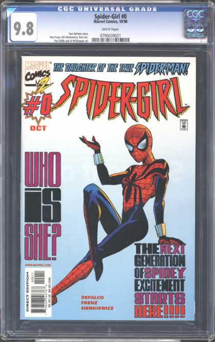 CGC Graded Comics - Spider-Girl #0 (CGC)