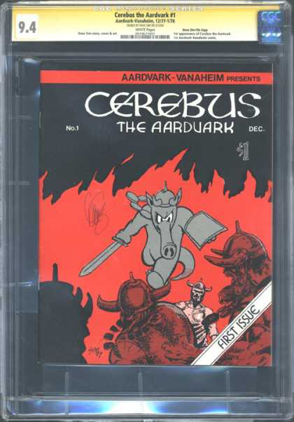 CGC Graded Comics - Cerebus the Aardvark #1 (CGC)
