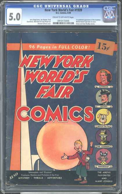 CGC Graded Comics - New York World's Fair #1939 (CGC)