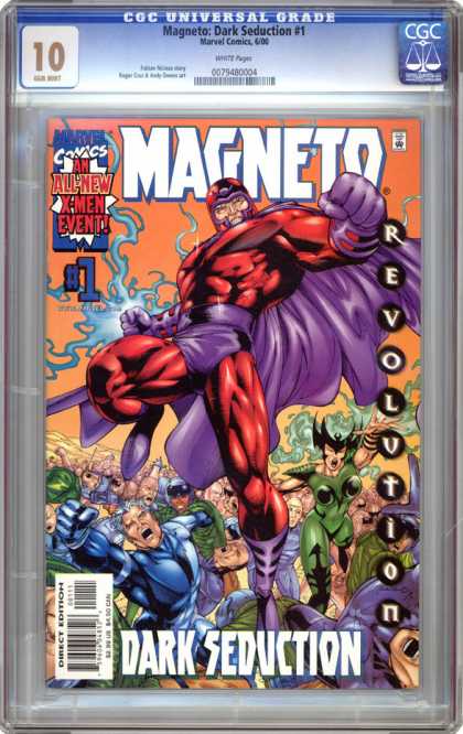 CGC Graded Comics - Magneto: Dark Deduction #1 (CGC) - Marvel - Marvel Comics - Magneto - Dark Seduction - X-men
