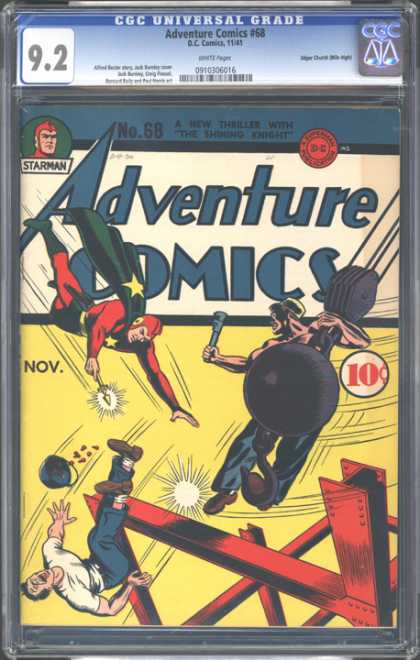 CGC Graded Comics - Adventure Comics #68 (CGC)