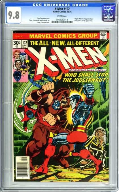 CGC Graded Comics - X-Men #102 (CGC)