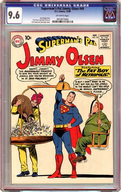 CGC Graded Comics - Superman's Pal Jimmy Olsen #49 (CGC)