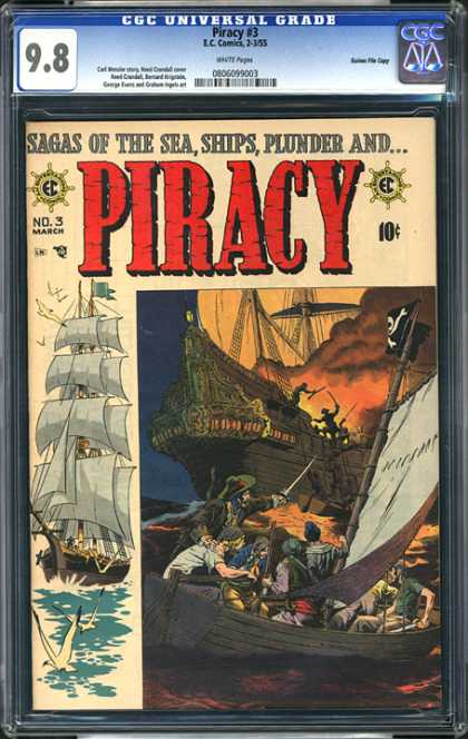 CGC Graded Comics - Piracy #3 (CGC)