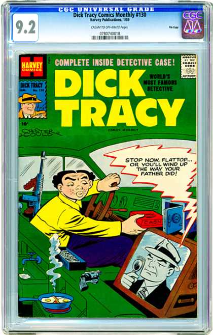 CGC Graded Comics - Dick Tracy Comics Monthly #130 (CGC)