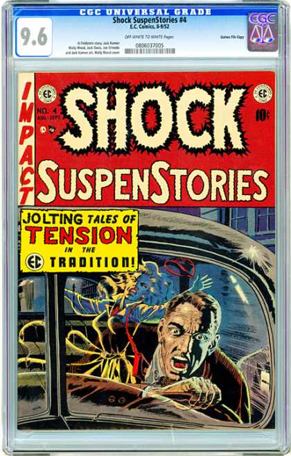 CGC Graded Comics - Shock SuspenStories #4 (CGC)