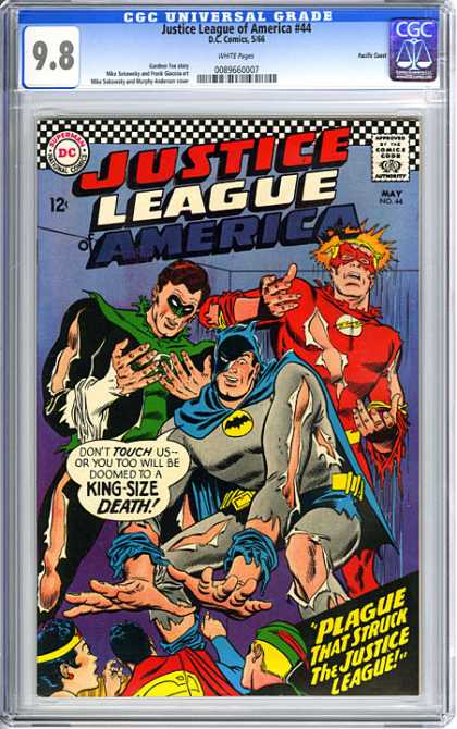 CGC Graded Comics - Justice League of America #44 (CGC)