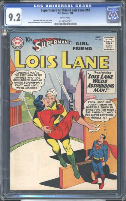 CGC Graded Comics - Superman's Girlfriend Lois Lane #18 (CGC)