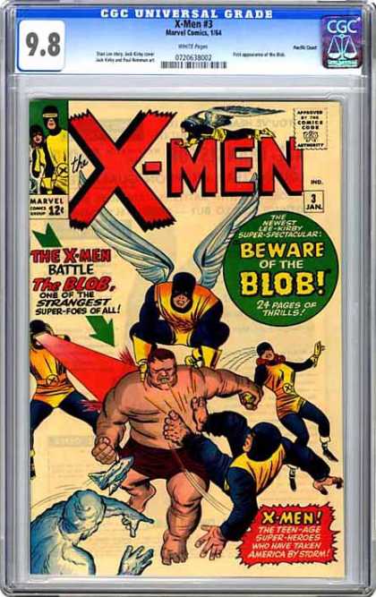 CGC Graded Comics - X-Men #3 (CGC)