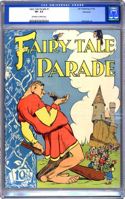 CGC Graded Comics - Fairy Tale Parade #1 (CGC) - Fairy Tale Parade - Giant - Castle - Humans - Clauds
