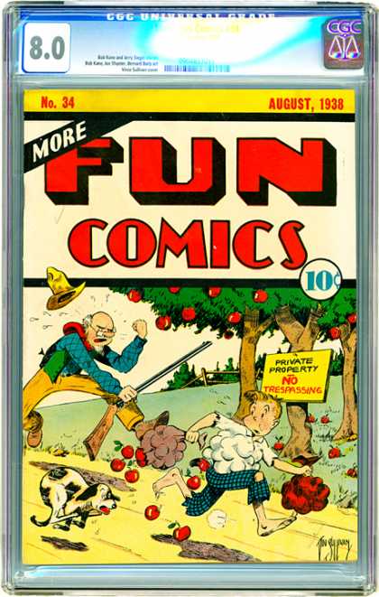 CGC Graded Comics - More Fun Comics #34 (CGC)