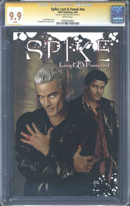 CGC Graded Comics - Spike: Lost & Found #nn (CGC) - Spike - Grey Hair - Black Leather Jacket - Rint - Lost And Found