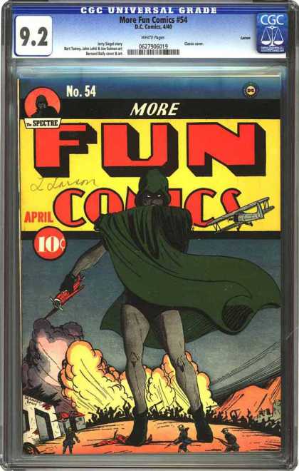 CGC Graded Comics - More Fun Comics #54 (CGC)
