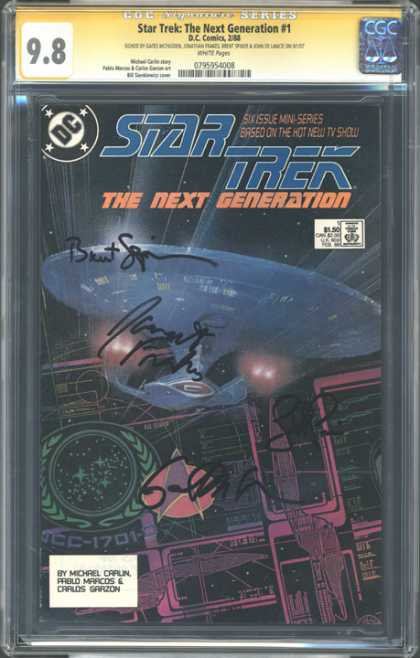 CGC Graded Comics - Star Trek: The Next Generation #2 (CGC)