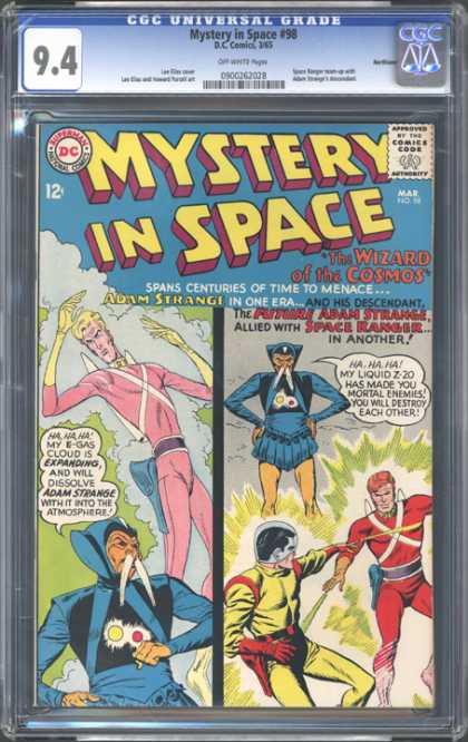 CGC Graded Comics - Mystery in Space #98 (CGC)