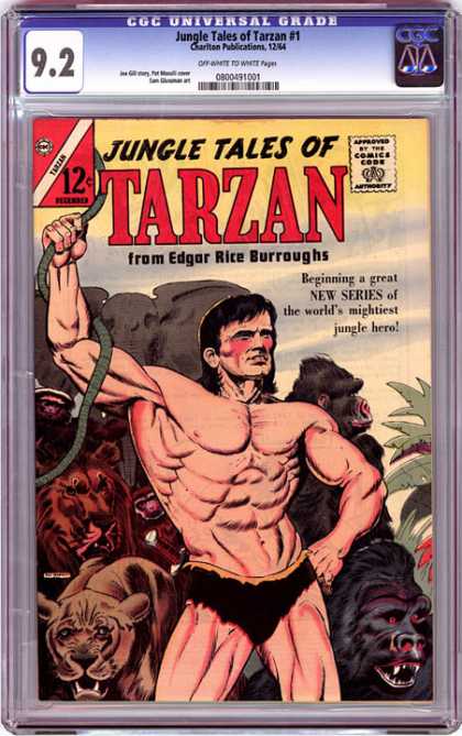 CGC Graded Comics - Jungle Tales of Tarzan #1 (CGC)