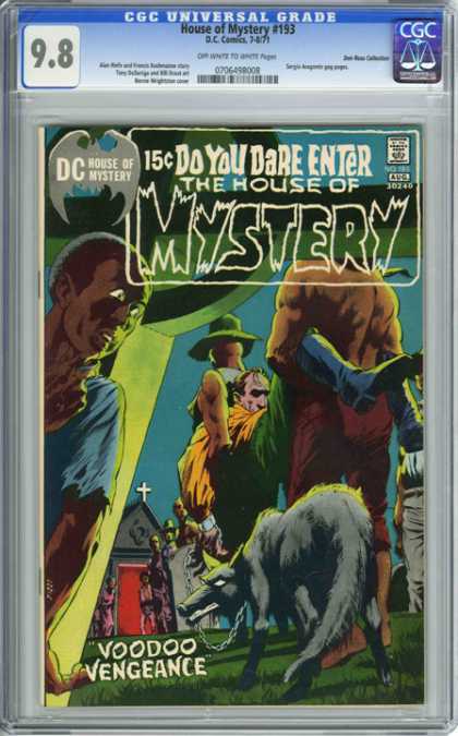 CGC Graded Comics - House of Mystery #193 (CGC) - Dc - House Of Mystery - Wolf - Voodoo Vengeance - African American