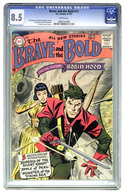 CGC Graded Comics - Brave and the Bold #12 (CGC)