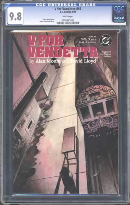 CGC Graded Comics - V for Vendetta #10 (CGC)