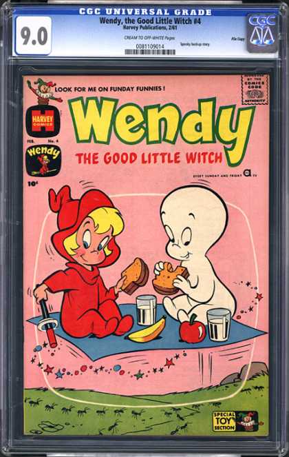 CGC Graded Comics - Wendy, the Good Little Witch #4 (CGC)