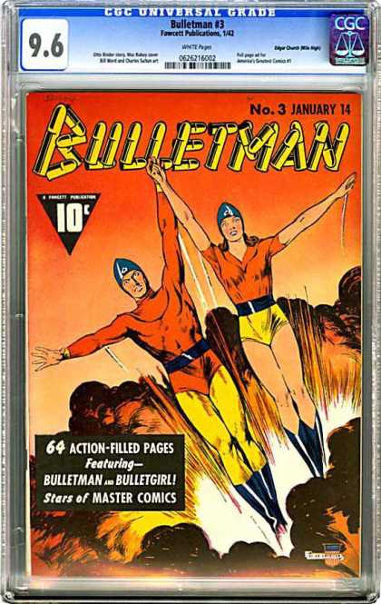 CGC Graded Comics - Bulletman #3 (CGC)