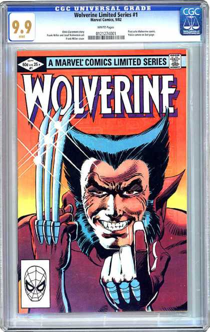 CGC Graded Comics - Wolverine Limited Series #1 (CGC)