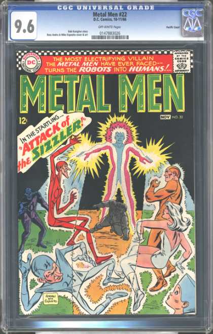 CGC Graded Comics - Metal Men #22 (CGC)