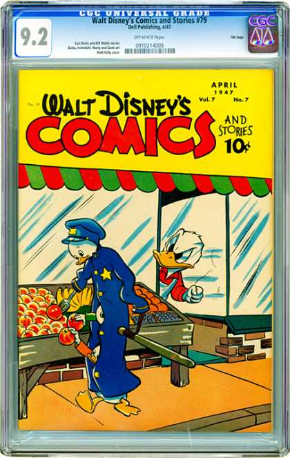 CGC Graded Comics - Walt Disney's Comics and Stories #79 (CGC)