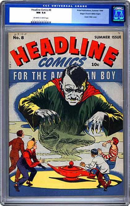 CGC Graded Comics - Headline Comics #8 (CGC)