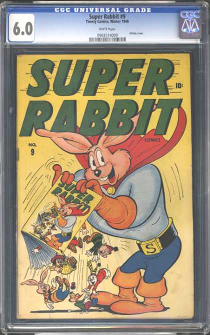 CGC Graded Comics - Super Rabbit #9 (CGC)
