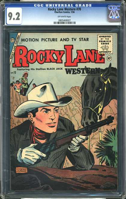 CGC Graded Comics - Rocky Lane Western #70 (CGC)