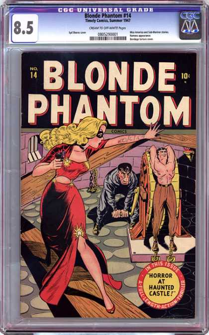 CGC Graded Comics - Blonde Phantom #14 (CGC)