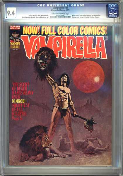 CGC Graded Comics - Vampirella #25 (CGC)