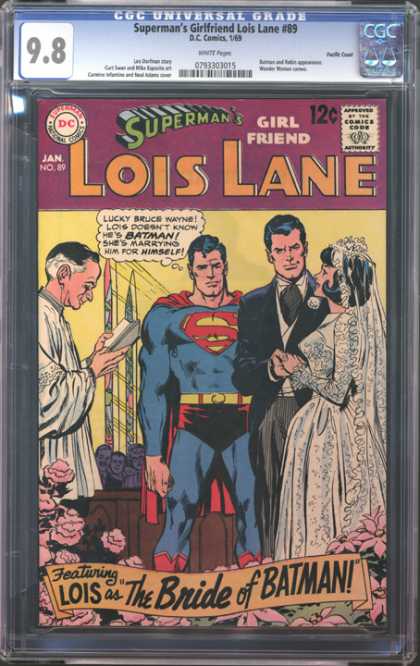 CGC Graded Comics - Superman's Girlfriend Lois Lane #89 (CGC)