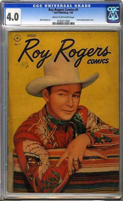 CGC Graded Comics - Roy Rogers Comics #1 (CGC)