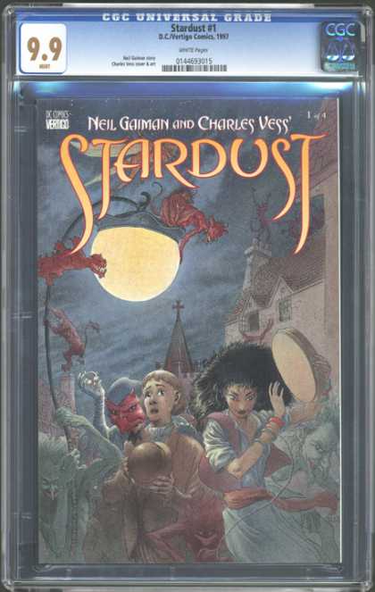 CGC Graded Comics - Stardust #1 (CGC) - Stardust 1 - Neil Gaiman - Charles Vess - Street Light - Vertigo