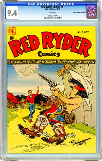CGC Graded Comics - Red Ryder Comics #61 (CGC)