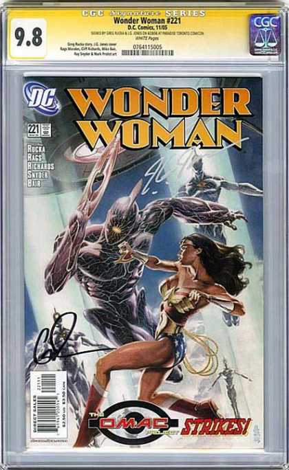 CGC Graded Comics - Wonder Woman #221 (CGC)