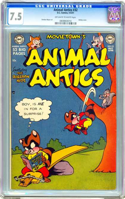 CGC Graded Comics - Animal Antics #32 (CGC)